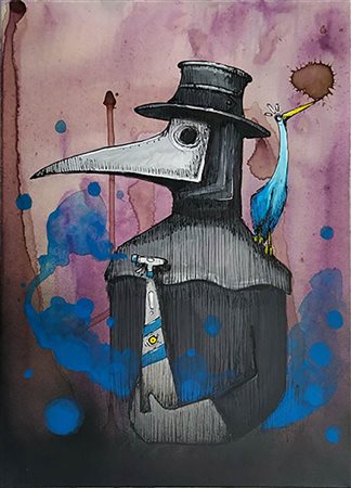 MR. FIJODOR (Imperia, 1979) Plague Doctor, 2020 