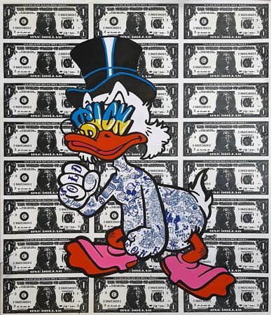 OMINO 71 (Roma, 1971) Old One (The Glow One), 2020 