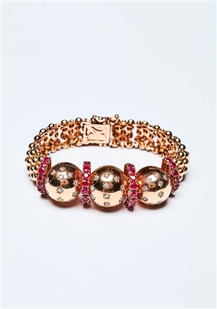 BRACCIALE A 3 SFERE ANNI '60