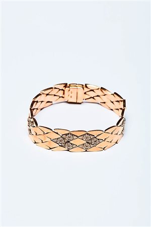 BRACCIALE IN ORO GIALLO ANNI '40