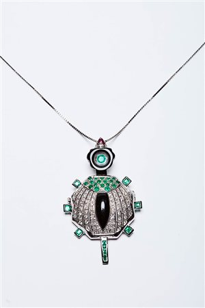 SPILLA-PENDENTE TARTARUGA ANNI'60