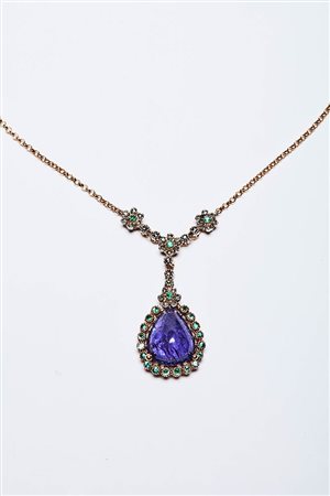 COLLIER  TANZANITE