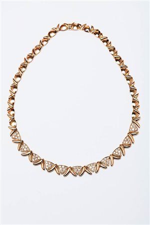 COLLIER IN ORO E BRILLANTI