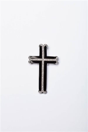 PENDENTE CROCE ONICE