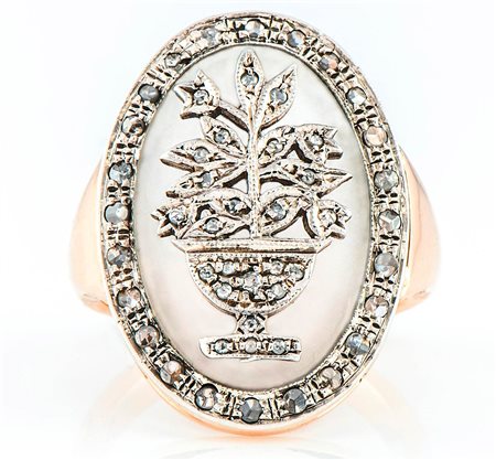ANELLO LIBERTY VASO CON FIORI