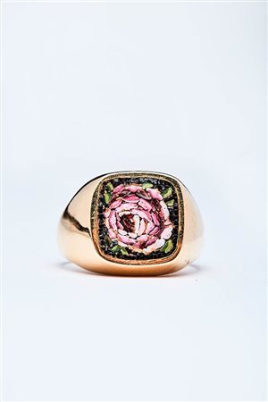 ANELLO MOSAICO ROSA
