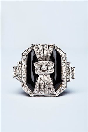 ANELLO DECO' CON FIOCCO