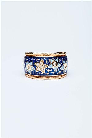 ANELLO A FASCIA CON FIORI