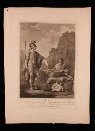Marte, il Tevere e i gemelli di Roma, 1801
