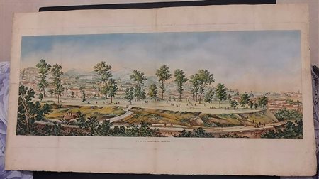 Genova, vue de la Promenade de l’AcquaSola, 1810