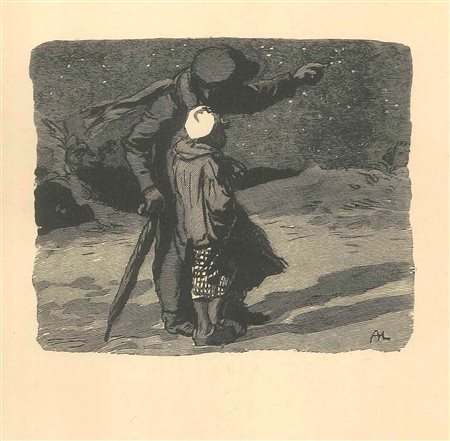 Notte stellata, fine del XIX secolo