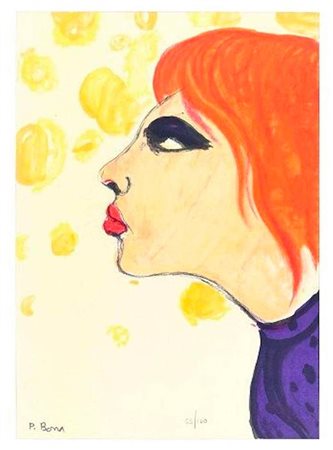 Donna in rosso, 1973