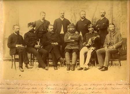 Ritratto con personaggi identificabili del Regno di Sardegna e Impero Austrongarico