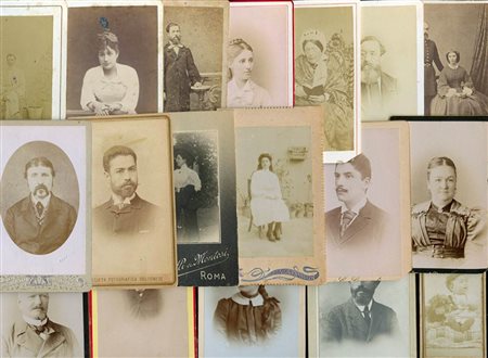 Lotto di diciotto CDV italiani