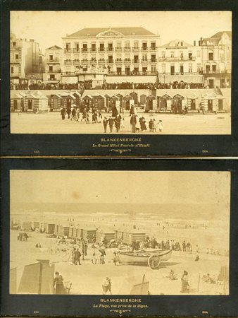 Lungomare di Blankemberghe, 1890 circa