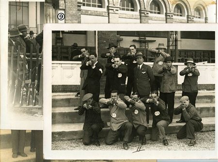 Tiratori al poligono di Piovene, 1935 circa