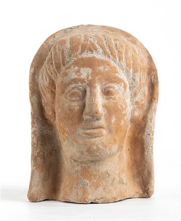 Italic Terracotta Portrait, 4th - 3rd century BC; height cm 22