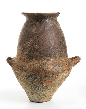 Villanovan Biconical Cinerary Urn, 9th - 8th century BC; height cm 40