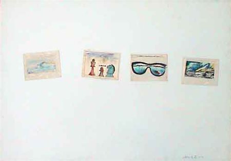 FRANCO ANGELI, Senza titolo, seconda metà anni '70