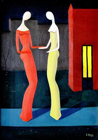 ANTENORE MAGRI, Le amiche, 1972