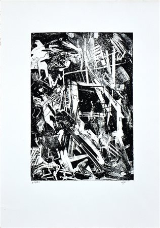 EMILIO VEDOVA, Dal ciclo Old America, 1971