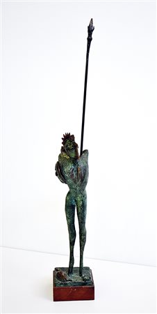 CARLO ZOLI, L'attesa, Guerriero, 1996