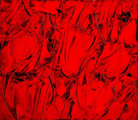 PIERO RUGGERI, Compisizione rossa I, 2004