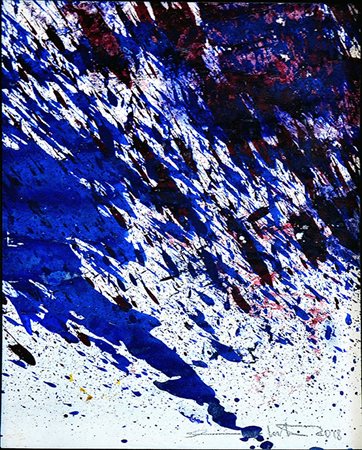 HERMANN NITSCH, Senza titolo, 2018