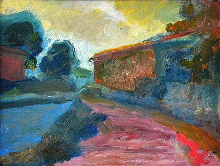 CARLO CRISPINI, Paesaggio