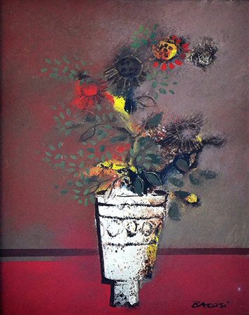 MANLIO BACOSI, Vaso di fiori