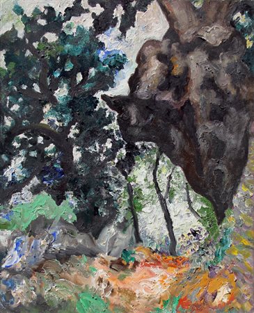 Carlo Levi “Bosco di Alassio” 1971