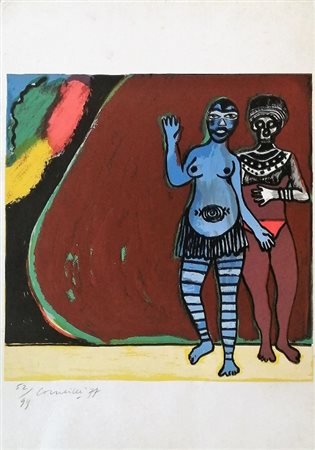 Guillaume Corneille “Due figure” 1977