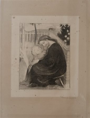 Maurice Denise “Maternità in giardino” 1926