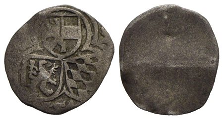 AUSTRIA-SALISBURGO - Eberhard II von Regensberg (1200-1246) - Pfennig - Stemmi - R/ Liscio - (AG g. 
