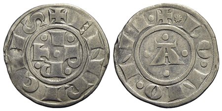 BOLOGNA - Repubblica, a nome di Enrico VI Imperatore (1191-1327) - Bolognino grosso - Nel campo lett