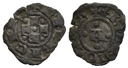 BOLOGNA - Repubblica, a nome di Enrico VI Imperatore (1191-1327) - Bolognino piccolo - Nel campo let