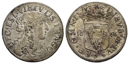 FOSDINOVO - Maria Maddalena Centurioni Malaspina (1667-1669) - Luigino - 1666 - AG RR CNI manca; MIR