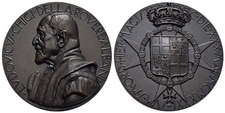 PERSONAGGI - Ludovico Chigi Della Rovere (1856-1951) - Medaglia - 1931 - Per la sua elezione - Busto