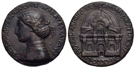 PERSONAGGI - Sigismondo Pandolfo Malatesta (1417-1468) - Medaglia - MCCCCL - Busto laureato a s. - R
