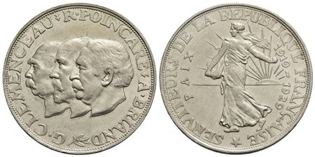 FRANCIA - Terza Repubblica (1870-1940) - Medaglia - 1929 - Per il 10° anniversario del trattato di V