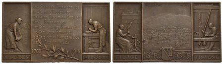 FRANCIA - Terza Repubblica (1870-1940) - Placchetta - 1765-1915 150° anniversario della fabbrica di 