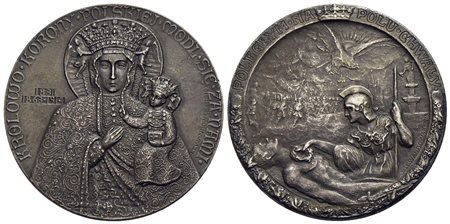 POLONIA - Medaglia - 1915-1916 Caduto nel campo della gloria - Nostra Signora di Częstochowa - R/ Gu