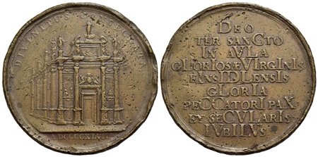 SVIZZERA - Medaglia - 1948 - Einsiedeln - Cappella della Madonna Nera - R/ Scritta Ø: 43 mm. - AE Va