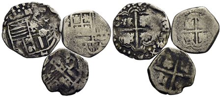 Estere - Lotto di tre monete<br>med. MB