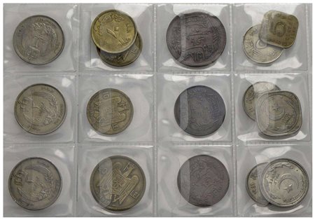 Estere - Lotto di 16 monete<br>Varie