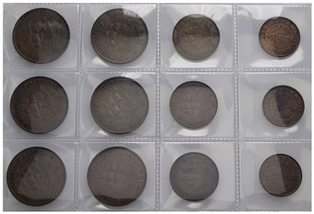 Estere - SUD AFRICA - Lotto di 9 monete + 3 Ceylon - Lotto di 12 monete<br>Varie