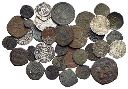 Zecche Italiane - Lotto di 35 monete<br>Varie