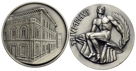 Medaglie - 1960 CONI 5° mostra filatelica (MB mm. 50 gr 49,7 ), assieme a Cassa di Risparmio Provinc