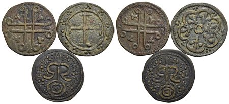 Tessere e sigilli - Lotto di tre tessere<br>Varie