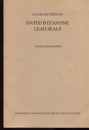 OIKONOMIDES  N. -  A collection of date byzantine lead seals. Washington 1986. Pp.175, ill. nel testo. Ril. Ed. Ottimo stato, importante e raro.